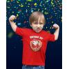 imagePaw Patrol Birthday Boy Shirt Gifts for Boys Badge Shield 2nd 3rd 4th 5th Toddler Kids TShirtMarshall Badge  Red