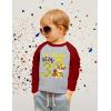 imagePaw Patrol Construction Pup Rubble Digging Being 3 3rd Birthday 34 Sleeve Baseball Jersey Toddler Kids TShirtRubble Dig R3  Red