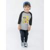 imagePaw Patrol Construction Pup Rubble Digging Being 3 3rd Birthday 34 Sleeve Baseball Jersey Toddler Kids TShirtRubble Dig R3  Red