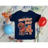 imagePaw Patrol Marshall 4th Birthday Boy Shirt Gifts for 4 Years Old Bday Party Toddler Kids TShirtZuma 4th  Navy