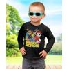 imagePaw Patrol Ready for Action Chase Marshall Toddler Kids Long Sleeve TShirtBlack