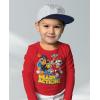 imagePaw Patrol Ready for Action Chase Marshall Toddler Kids Long Sleeve TShirtRed