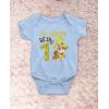 imagePaw Patrol Rubble 1st Birthday Outfit Boy Im Digging Being 1 Baby BodysuitAqua