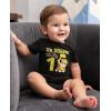 imagePaw Patrol Rubble 1st Birthday Outfit Boy Im Digging Being 1 Baby BodysuitBlack