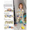 imagePaw Patrol Toddler Kids 100 Cotton Snug Fit Pajama Set Girls Boys Sleepwear Childrens Pjs White 2T