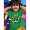 imageTMNT Mutant Birthday Dude Shirt Cowabunga Its My Birthday Ninja Pizza for Boys 4th 5th 6th Toddler Kids TShirtCowabunga  Green