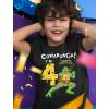 imageTMNT Mutant Birthday Dude Shirt Cowabunga Its My Birthday Ninja Pizza for Boys 4th 5th 6th Toddler Kids TShirtCowabunga 4th  Black