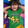 imageTMNT Mutant Birthday Dude Shirt Cowabunga Its My Birthday Ninja Pizza for Boys 4th 5th 6th Toddler Kids TShirtCowabunga 4th  Green
