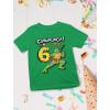 imageTMNT Mutant Birthday Dude Shirt Cowabunga Its My Birthday Ninja Pizza for Boys 4th 5th 6th Toddler Kids TShirtCowabunga 6th  Green