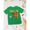 imageTMNT Mutant Birthday Dude Shirt Cowabunga Its My Birthday Ninja Pizza for Boys 4th 5th 6th Toddler Kids TShirtDude 4th  Green