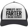 imageFunny Dad Hat for Men Gifts for Papa Grandpa Dads Fathers Day Funny Mens Trucker Mesh Snapback Baseball Cap One Size BlackWhite