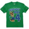 imagePaw Patrol 4 Chase Shirt Gifts for Four Years Old 4th Birthday Theme Party Toddler Kids TShirt4th Birthday  Green