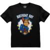 imagePaw Patrol Birthday Boy Shirt Gifts for Boys Badge Shield 2nd 3rd 4th 5th Toddler Kids TShirtChase Badge  Black