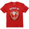imagePaw Patrol Birthday Boy Shirt Gifts for Boys Badge Shield 2nd 3rd 4th 5th Toddler Kids TShirtMarshall Badge  Red