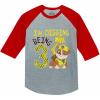 imagePaw Patrol Construction Pup Rubble Digging Being 3 3rd Birthday 34 Sleeve Baseball Jersey Toddler Kids TShirtRubble Dig R3  Red