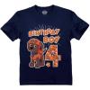 imagePaw Patrol Marshall 4th Birthday Boy Shirt Gifts for 4 Years Old Bday Party Toddler Kids TShirtZuma 4th  Navy