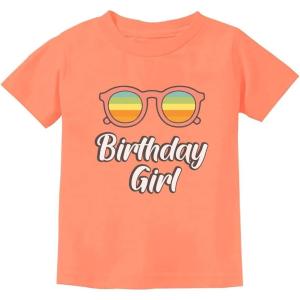 imageBirthday Girl Shirt 2nd 3rd 4th 5th 6th 7th 8th Summer Vibes Toddler Kids TShirtPapaya