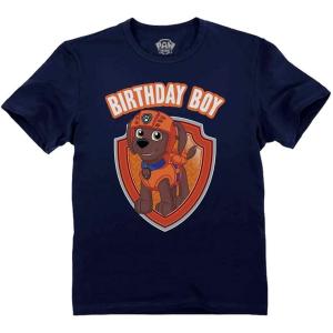 imagePaw Patrol Birthday Boy Shirt Gifts for Boys Badge Shield 2nd 3rd 4th 5th Toddler Kids TShirtZuma Badge  Navy