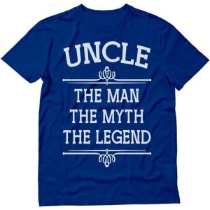 imageUncle The Man The Myth The Legend  Best Gift Idea for Uncle Mens TShirt4xlarge blue