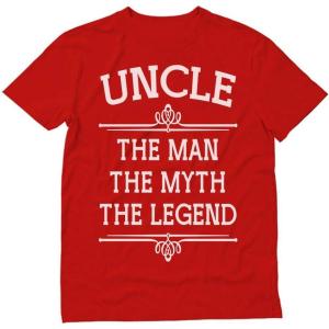 imageUncle The Man The Myth The Legend  Best Gift Idea for Uncle Mens TShirtXxlarge red