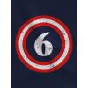 imageCaptain 6th Birthday Shirt Boy Girl 6 Year Old Toddler ampamp Youth Kids TShirtNavy