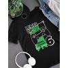 imageGamer Birthday Shirt Level Up Video Game 6th Birthday Youth Kids TShirtNavy