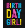 imageRetro Style Birthday Girl Shirt Gifts for Girls Youth Kids Fitted TShirtLavender