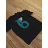 imageTeeStars  6th Birthday Shark Party Gift for Six Years Old Youth Kids TShirtNavy