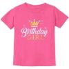 imageGift for Birthday Girl Princess Party Girly Kids TShirtPink