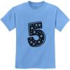 imageIm 5 Superstar 5th Birthday Shirt Boy Girl Five Year Old Toddler Kids TShirtCalifornia Blue