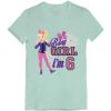 imageJoJo Siwa Birthday Girl Shirt Gifts for Girls Bday 5th 6th Party Kids TShirt Bday Girl Im 6Chill Blue