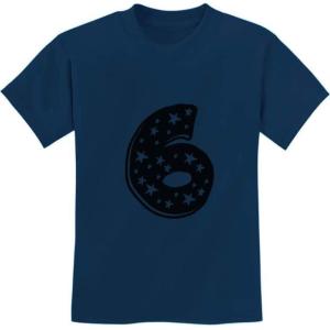 imageSix Years Old Birthday Gift Shirt Im 6 Superstar Kids TShirtNavy