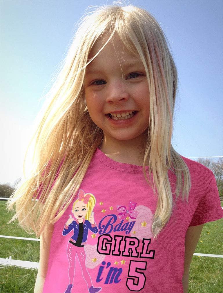 imageBirthday Girl JoJo Siwa Shirts Gift for 5 Year Old Girl 5th Birthday Party Shirt Bday Girl Im 5Wow Pink