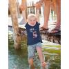 imageARR Im 5 Pirate 5th Birthday Shirt Boy Girl Five Years Old Kids TShirtRed