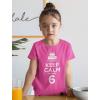 imageBirthday Cake Shirt I Cant Keep Calm Im 6 Childrens Cute Kids TShirtGreen