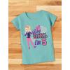 imageBirthday Girl JoJo Siwa Shirts Gift for 5 Year Old Girl 5th Birthday Party Shirt Bday Girl Im 5Chill Blue