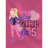 imageBirthday Girl JoJo Siwa Shirts Gift for 5 Year Old Girl 5th Birthday Party Shirt Bday Girl Im 5Chill Blue
