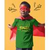 imageFour 4th Birthday Shirt 4 Years Old Gifts Superhero Party Kids TShirtGreen