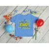 imageFour 4th Birthday Shirt 4 Years Old Gifts Superhero Party Kids TShirtNavy