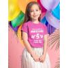 imageTstars Awesome 5 Year Old 5th Birthday Shirt Gifts for Girls Boys Toddler KidsPink