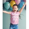 imageWhat an Awesome 6 Year Old Looks Like 6th Birthday Kids Girls Fitted TShirtPink