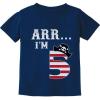imageARR Im 5 Pirate 5th Birthday Shirt Boy Girl Five Years Old Kids TShirtNavy