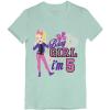 imageBirthday Girl JoJo Siwa Shirts Gift for 5 Year Old Girl 5th Birthday Party Shirt Bday Girl Im 5Chill Blue