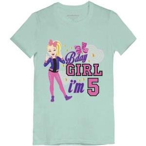 imageBirthday Girl JoJo Siwa Shirts Gift for 5 Year Old Girl 5th Birthday Party Shirt Bday Girl Im 5Chill Blue