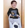 image4th Birthday Boy Chase Shirt Gifts for Boys 4 Years Old Bday Party Paw Patrol Toddler Kids Long Sleeve TShirtBlack