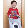 image4th Birthday Boy Chase Shirt Gifts for Boys 4 Years Old Bday Party Paw Patrol Toddler Kids Long Sleeve TShirtRed