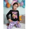 image4th Birthday Girl Shirt Paw Patrol Skye 4 Years Old Toddler Girls Kids Longsleeve ShirtBlack