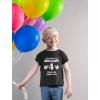 imageAwesome 4 Year Old 4th Birthday Shirt Gifts for Girls Boys Toddler Kids TShirtBlack
