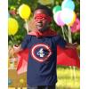 imageCaptain 4th Birthday Shirt Boy Girl 4 Year Old Gifts Toddler Kids TShirtNavy