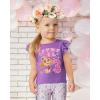 imageMighty Pup Skye 3rd 4th Birthday Girl Shirt Paw Patrol 3 4 Year Old Toddler Kids Girls Third Fourth Ruffle Sleeve TShirt3rd Birthdaybookstickers  Lavender